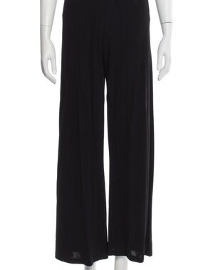 cult gaia Black Wide-Leg Women's Pants